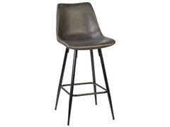 Rufina Dark Gray Barstool - Ornate Home