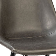 Rufina Dark Gray Barstool - Ornate Home