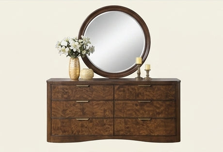 Rufina Walnut Dresser - Ornate Home