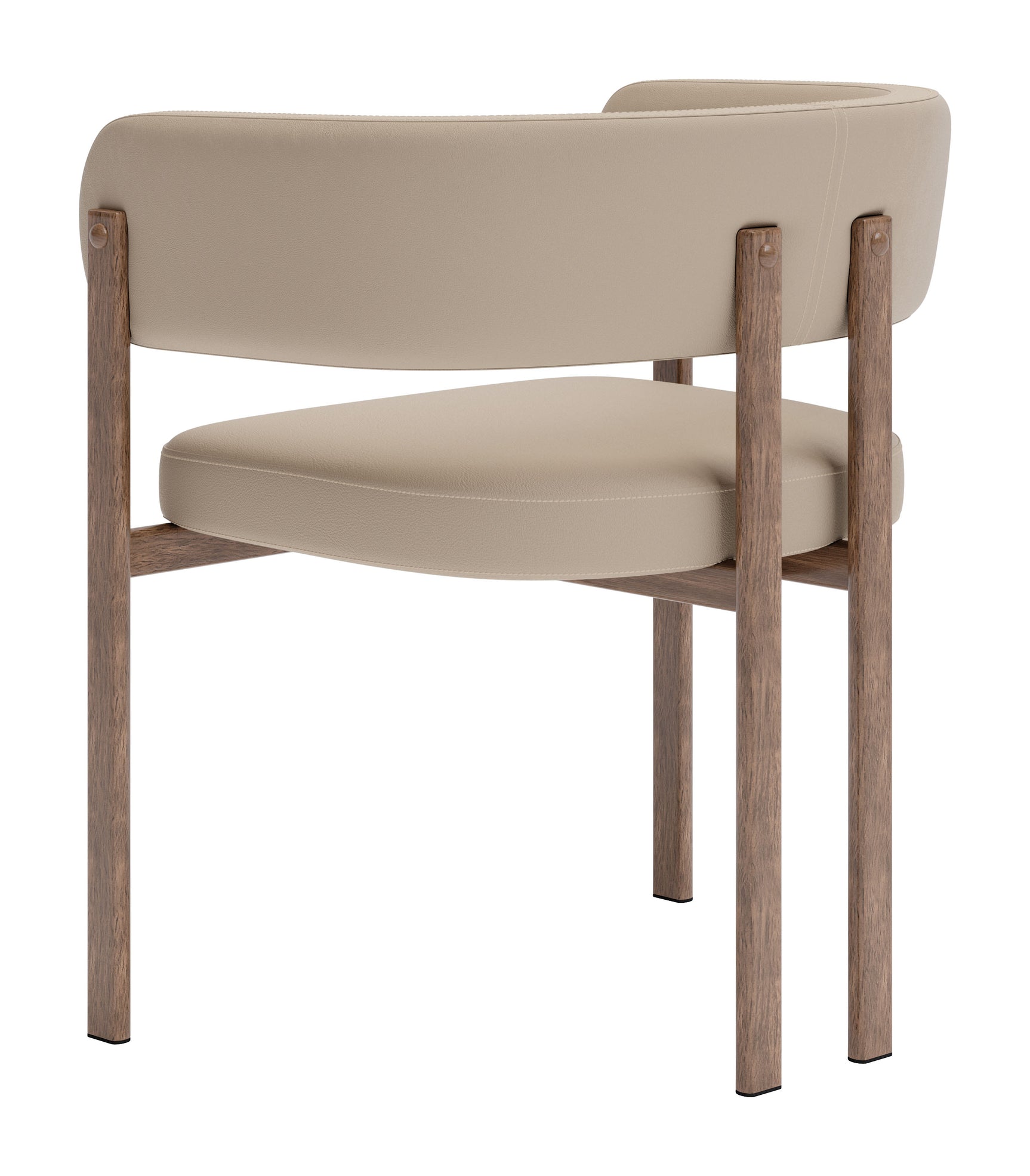 Ruge Beige Dining Chair (Set of 2)