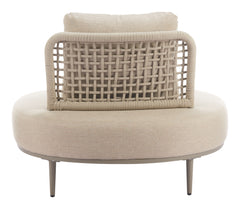 Ruhe Beige Accent Chair - Ornate Home