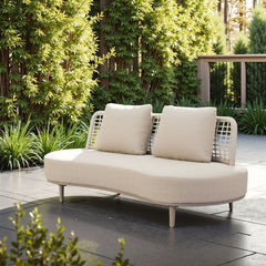 Ruhe Beige Sofa - Ornate Home
