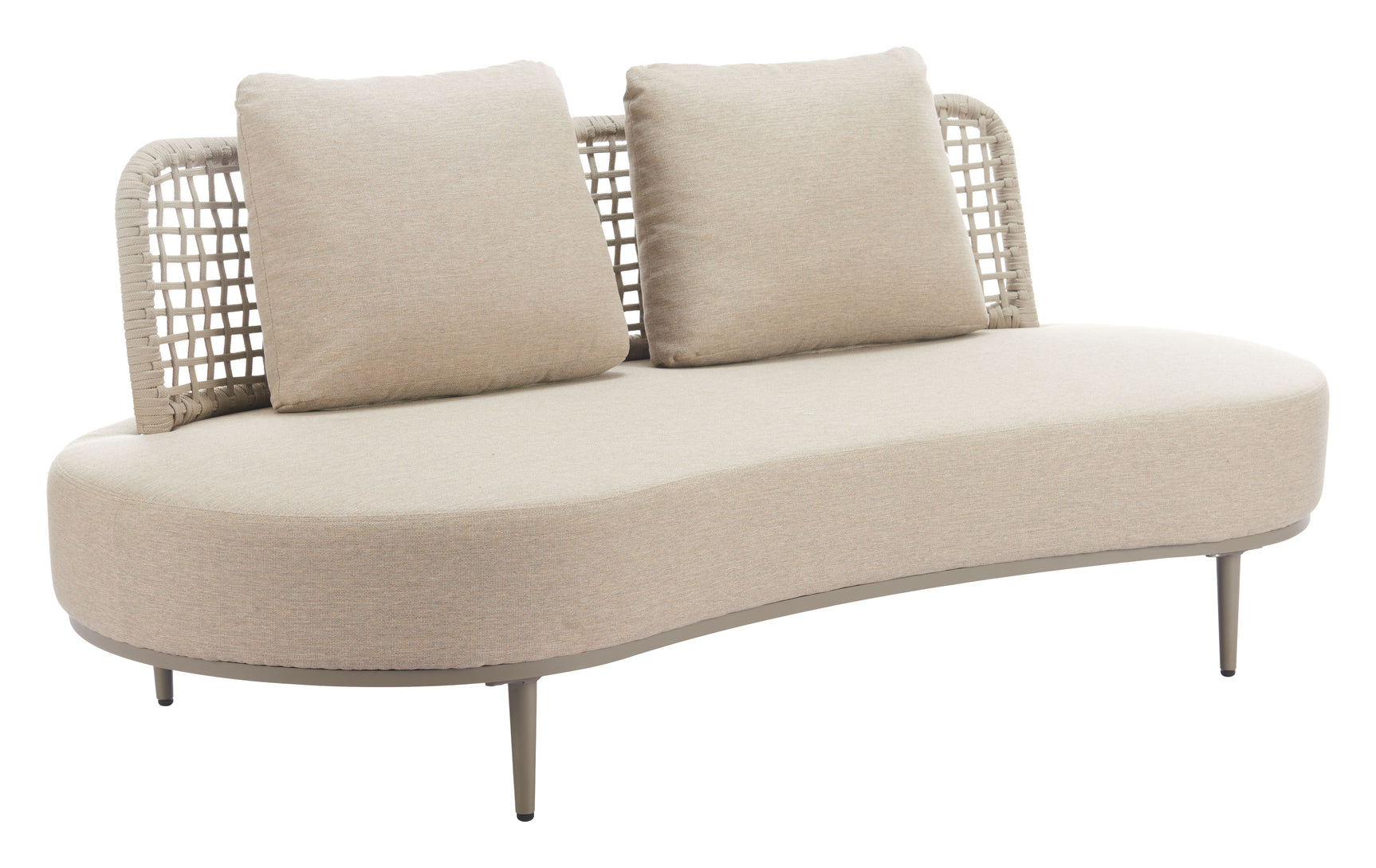 Ruhe Beige Sofa - Ornate Home