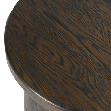 Runa Coffee Brown End Table - Ornate Home