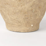 Rundal Beige Small Paper Mache Vase - Ornate Home
