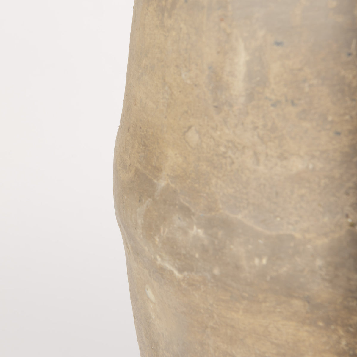 Rundal Gray Large Paper Mache Vase
