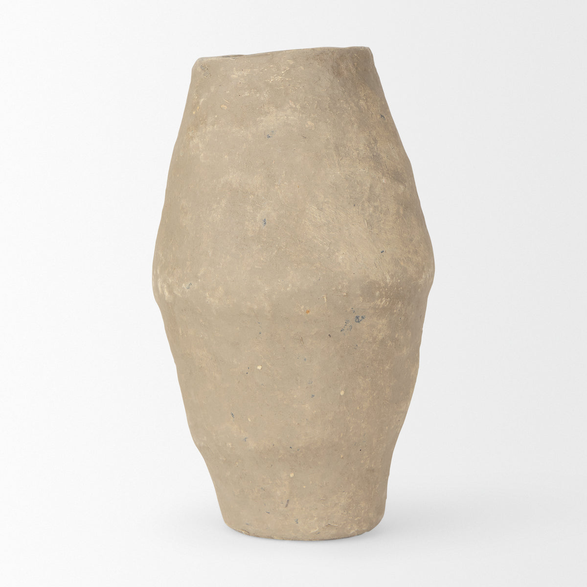 Rundal Gray Small Paper Mache Vase