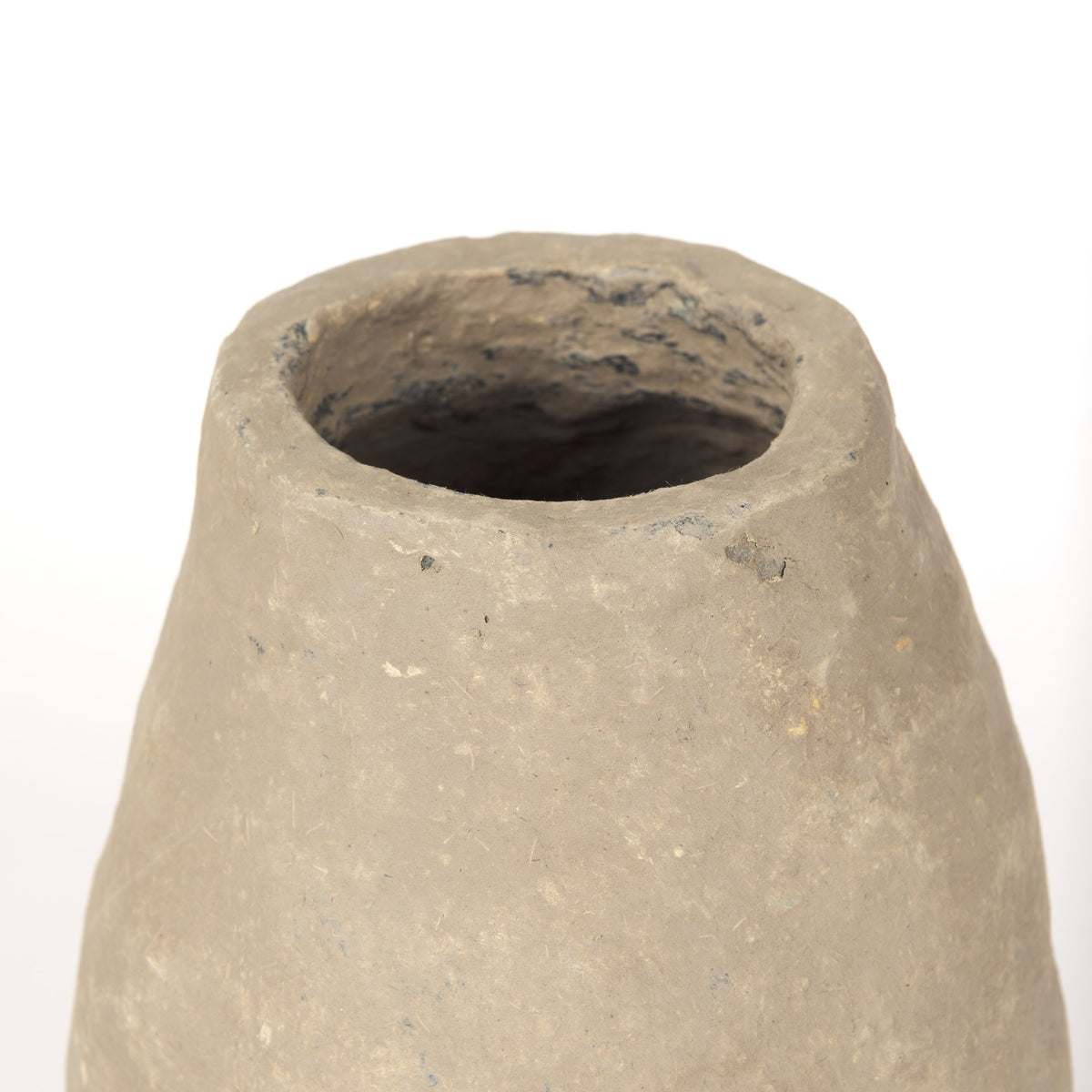 Rundal Gray Small Paper Mache Vase