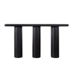 Rune Black Wood Console Table - Ornate Home