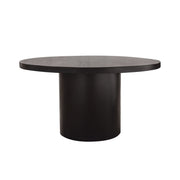 Rune Black Wood Dining Table - Ornate Home