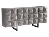Rune Graphite/Bluff Entertainment Credenza - Ornate Home