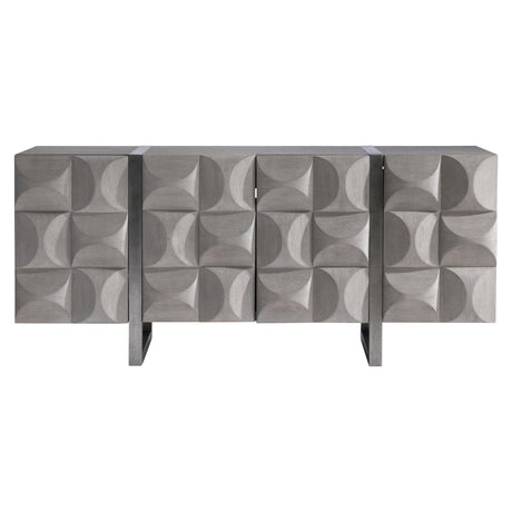 Rune Graphite/Bluff Entertainment Credenza - Ornate Home