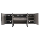 Rune Graphite/Bluff Entertainment Credenza - Ornate Home