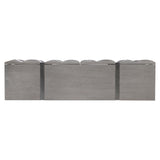 Rune Graphite/Bluff Entertainment Credenza - Ornate Home