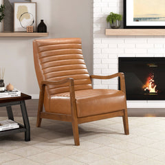 Rupert Brown Accent Chair - Ornate Home