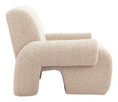 Rura Heathered Beige Accent Chair - Ornate Home