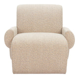 Rura Heathered Beige Accent Chair - Ornate Home