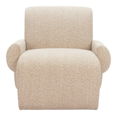 Rura Heathered Beige Accent Chair - Ornate Home