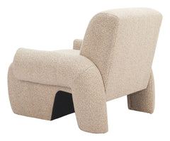 Rura Heathered Beige Accent Chair - Ornate Home