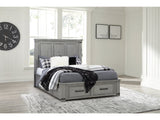 Russelyn Gray Queen Storage Bed (Online Special Price) - Ornate Home