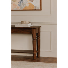 Russet Brown Console Table - Ornate Home
