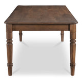 Russet Brown Dining Table - Ornate Home