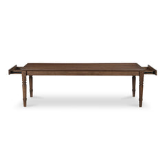 Russet Brown Dining Table - Ornate Home