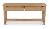 Russet Oak Console Table - Ornate Home