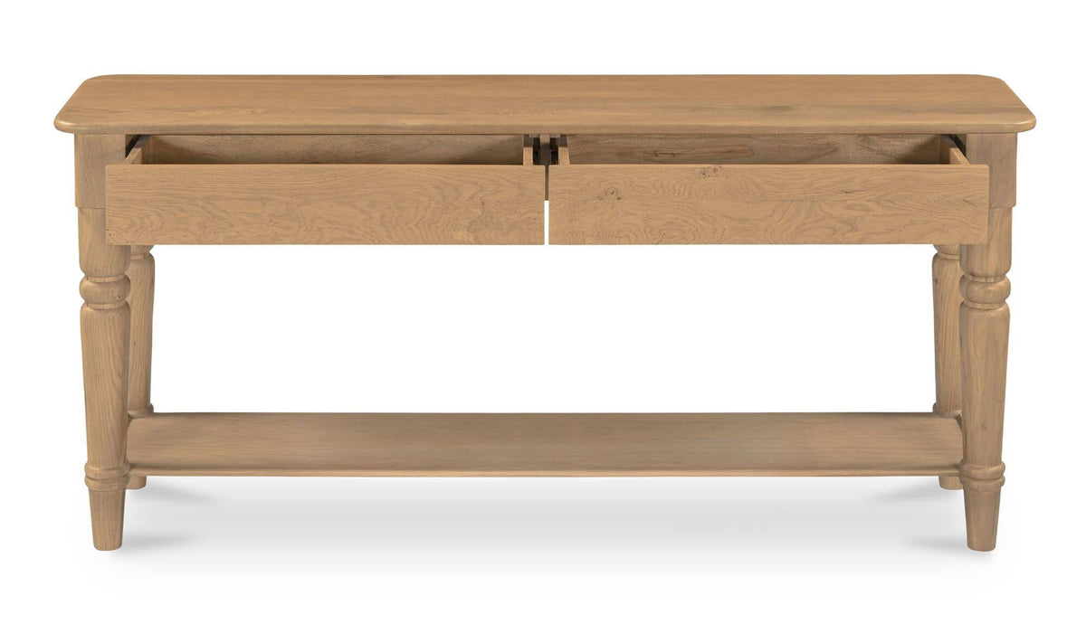 Russet Oak Console Table - Ornate Home