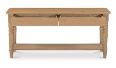 Russet Oak Console Table - Ornate Home
