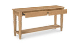 Russet Oak Console Table - Ornate Home