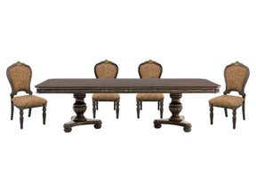 Russian Hill Cherry 5-piece Dinig Table Set - Ornate Home
