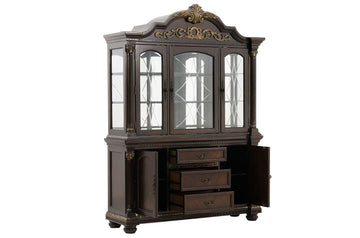 Russian Hill Cherry Buffet & Hutch - Ornate Home