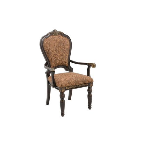 Russian Hill Warm Cherry Arm Chair (Set of 2) - Ornate Home