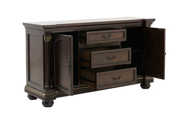 Russian Hill Warm Cherry Buffet - Ornate Home