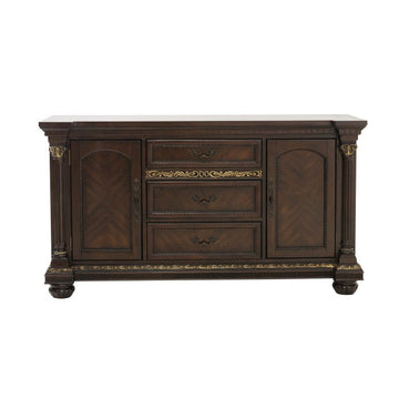 Russian Hill Warm Cherry Buffet - Ornate Home