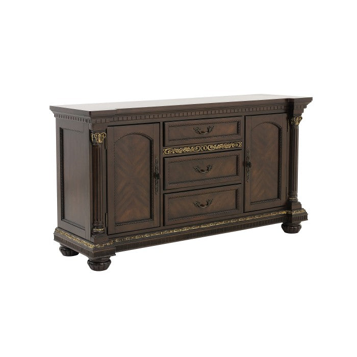 Russian Hill Warm Cherry Buffet - Ornate Home
