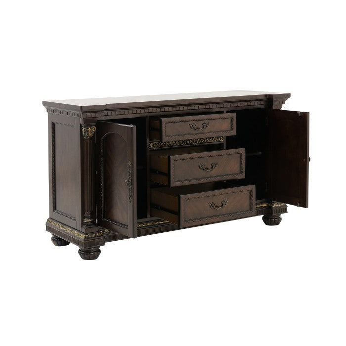 Russian Hill Warm Cherry Buffet - Ornate Home