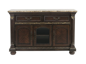 Russian Hill Warm Cherry Server - Ornate Home