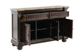 Russian Hill Warm Cherry Server - Ornate Home