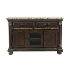 Russian Hill Warm Cherry Server - Ornate Home