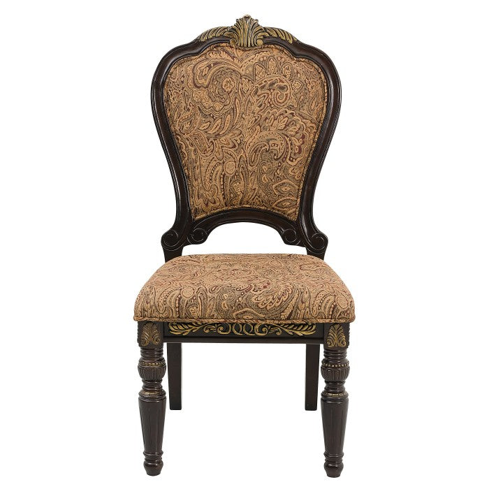 Russian Hill Warm Cherry Side Chair (Set of 2) - Ornate Home