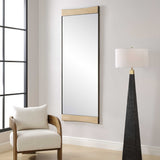 Russo Bronze/Brown Oversized Modern Mirror - Ornate Home
