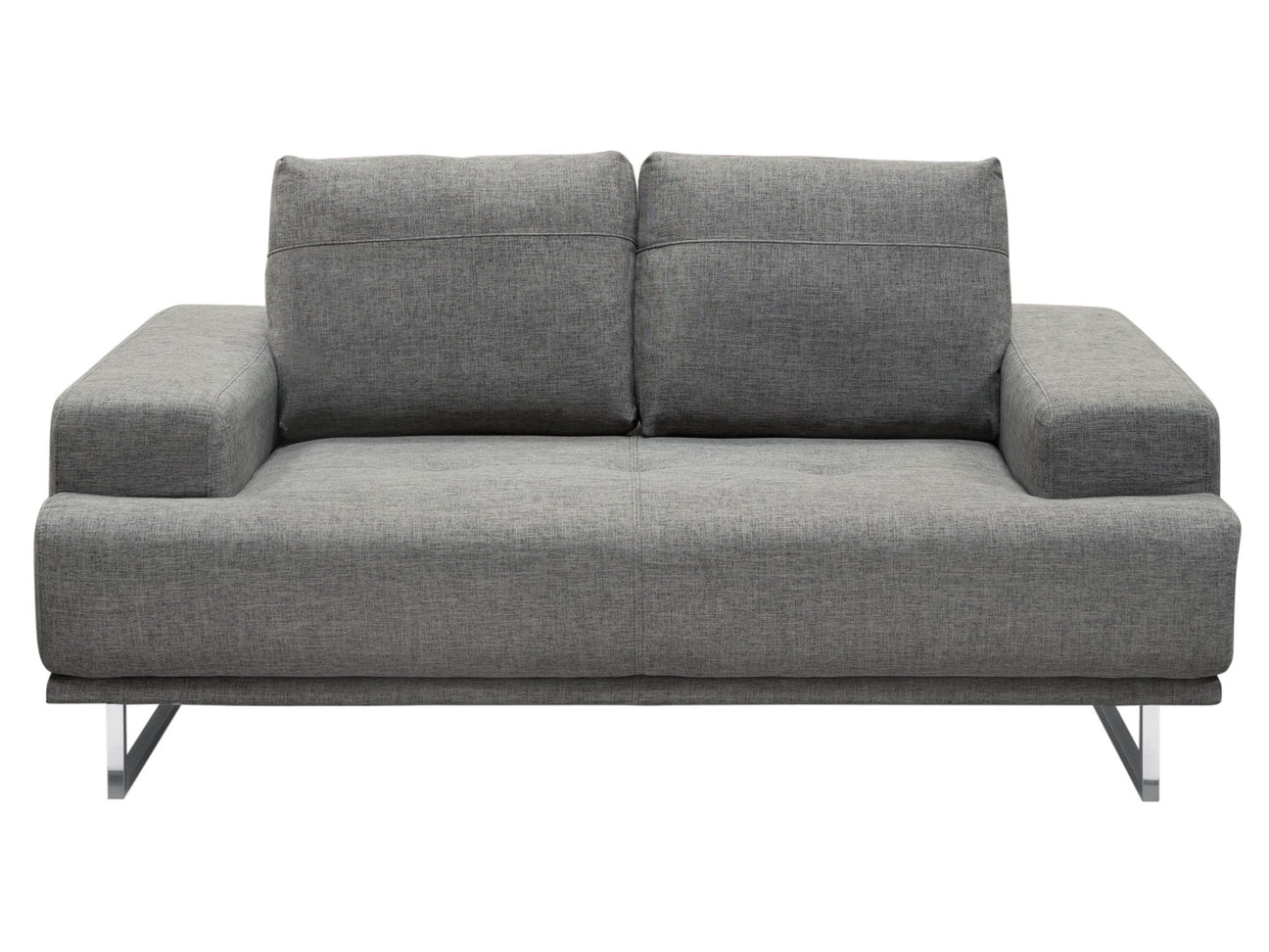 Russo Grey Loveseat - Ornate Home