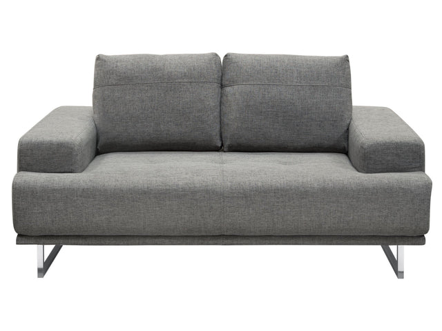 Russo Grey Loveseat - Ornate Home