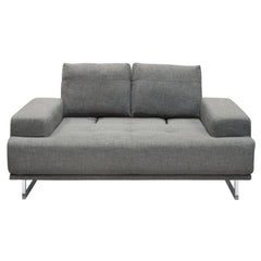 Russo Grey Loveseat - Ornate Home