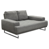 Russo Grey Loveseat - Ornate Home