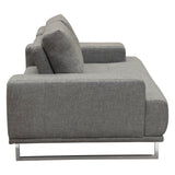 Russo Grey Loveseat - Ornate Home