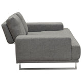Russo Grey Loveseat - Ornate Home