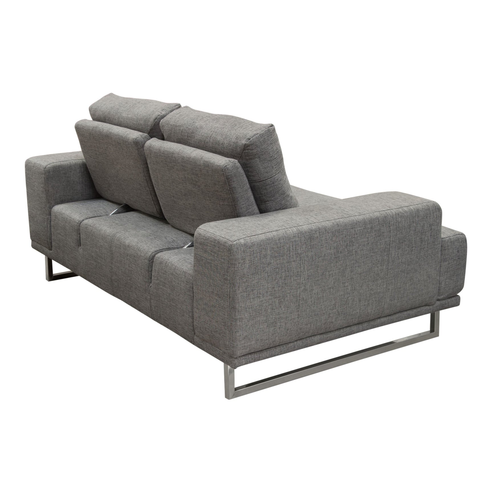 Russo Grey Loveseat - Ornate Home